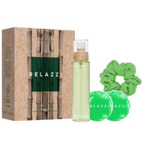 Relazzi Box Esenciales II Bambu Loto (Bruma Corporal + Pads Hydrogel + Scrunchy)