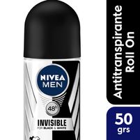 Nivea Men Antitranspirante Invisible Black & White Roll On 50 g