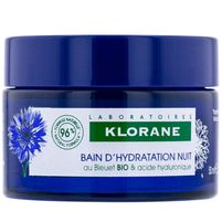 Klorane Crema Facial De Noche Hidratante Bleuet Bio 50 ml