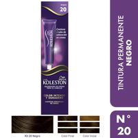 Koleston Coloraccion En Crema 20 Negro g