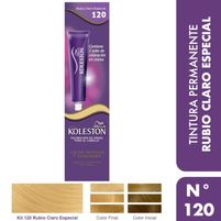 Koleston Coloraccion En Crema 120 Rubio Claro Especial 50 g