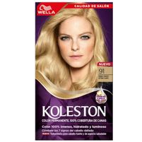 Koleston  Kit Coloracion Permanente 91 Rubio Cenizo Extra Claro