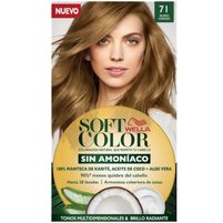 Soft Color Kit Tintura Permanente Sin Amoniaco 71 Rubio Cenizo