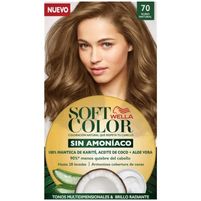 Soft Color Kit Tintura Permanente Sin Amoniaco 70 Rubio Natural