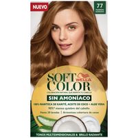 Soft Color Kit Tintura Permanente Sin Amoniaco 77 Marron Dorado