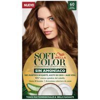 Soft Color Kit Tintura Permanente Sin Amoniaco 60 Rubio Oscuro