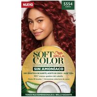 Soft Color Kit Tintura Permanente Sin Amoniaco 5554 Cobrizo