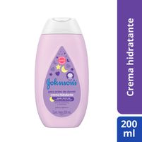 Johnson´s Crema Hidratante Antes De Dormir 200 ml