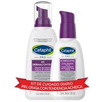 Cetaphil Kit de Cuidado Diario Para Piel Grasa Con Tendencia Acneica
