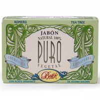 Boti K Jabon Vegetal Antibacterial/Astringente Romero Tea Tree 85 g