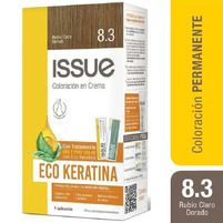 Issue Coloracion En Crema Kit Eco Keratina (8.3 Rubio Claro Dorado)
