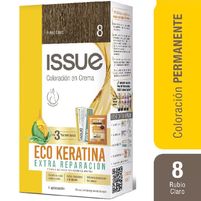 Issue Coloracion En Crema Kit Eco Keratina (8 Rubio Claro)