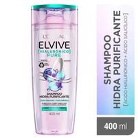 Elvive Shampoo Hidra Purificante (Raiz Grasa/Puntas Deshidratadas) 400 ml