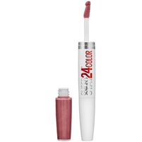 Maybelline Labial Liquido 2 Pasos Super Stay 24 Color (115 Forever Chestnut)