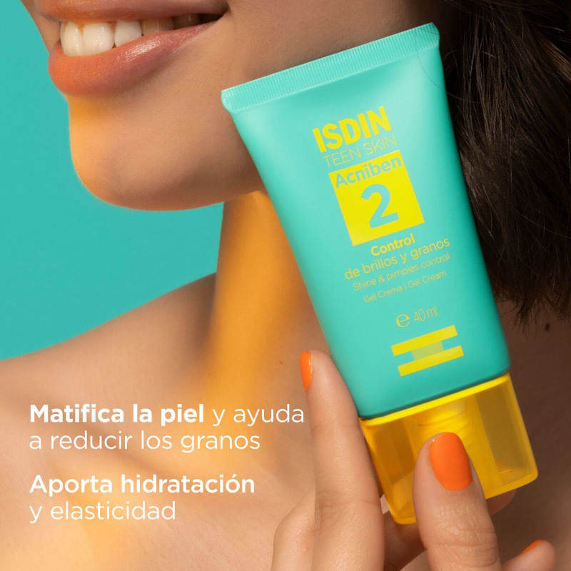 Isdin-Teen-Skin-Acniben-2-Control-De-Brillos-Y-Granos-40-ml