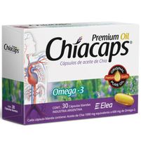 Chiacaps Suplemento Dietario Premium Oil Aceite De Chia 30 Capsulas Blandas