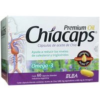 Chiacaps Suplemento Dietario Premium Oil Aceite De Chia 60 Capsulas Blandas