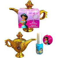 Disney Princesa Jazmín Esmalte Para Uña Infantil + Lampara! DE REGALO! (+8 Años) 5 ml