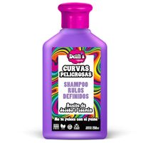 Delfi´s Shampoo Rulos Definidos Curvas Peligrosas Aceite De Jojoba Y Jazmin 250 ml