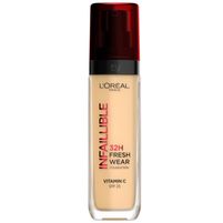 Loreal Base De Maquillaje Infaillible 32 H Fresh Wear (120 Warm Undertone Sous-Ton Doré) 30 ml