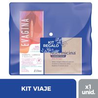 Kit Cuidado Total Evagina Gel Lubricante + Adermicina Antiarrugas