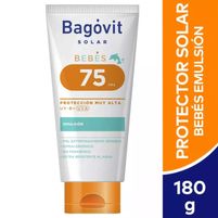 Bagóvit Protector Solar Emulsion Bebés FPS 75 180 g
