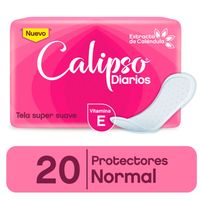 Calipso Protectores Tela Super Suave Normal 20 Unidades