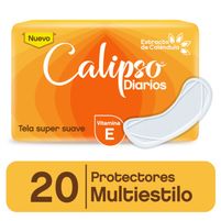 Calipso Protectores Tela Super Suave Multiestilo 20 Unidades