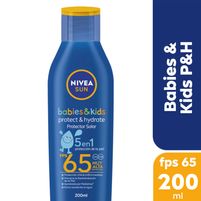 Nivea Sun Protector Solar Babies & Kids 5 En 1 FPS 65 200 ml