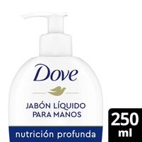 Dove Jabón Líquido Para Manos Nutrición Profunda 250 ml