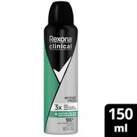 Rexona Clinical Antitranspirante Aerosol Intense Fresh 150 ml