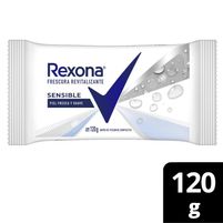 Rexona Jabón Tocador Compuesto Sensible Piel Fresca Y Suave 120 g