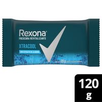 Rexona Jabón De Tocador Compuesto Xtracool Con Extracto De Algodón 125 g