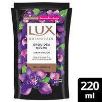 Lux Jabón Líquido Orquídea Negra 220 ml
