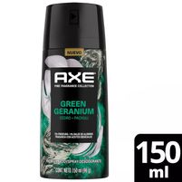 Axe Body Spray Desodorante Green Geranium 150 ml