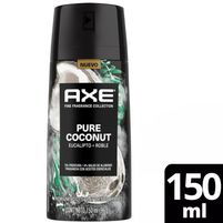 Axe Body Spray Desodorante Pure Coconut 150 ml