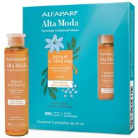 Alta Moda Dosis Intensiva Reparacion Repair Defense 3 Ampollas De 15 ml C/U