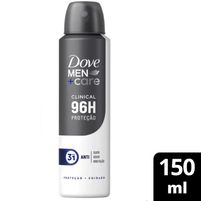 Dove Men +Care Antitranspirante Aerosol Clinical 96 H Protección 150 ml