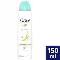Dove Antitranspirante Aerosol Go Fresh Aroma De Pera Y Aloe Vera 150 ml