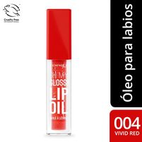 Rimmel Oh My Gloss! Lip Oil (004 Vivid Red) 4.5 ml