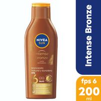 Nivea Sun Loción Bronceadora Intense Bronze FPS 6 200 ml