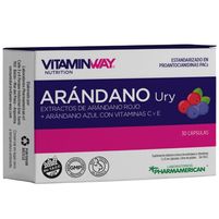 Vitamin Way Suplemento Dietario Arándano Ury 30 Cápsulas