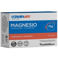Vitamin Way Suplemento Dietario Magnesio Con Potasio Y Vitamina B6 30 Cápsulas