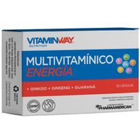 Vitamin Way Suplemento Dietario Multiivitamínico Energía 30 Cápsulas