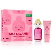 Benetton Sisterland Pink Raspberry EDT 80 ml + Body Lotion 75 ml