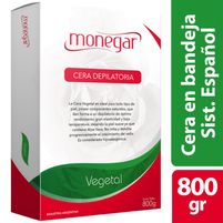 Monegar Cera Depilatoria Vegetal 800 g
