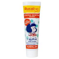Bucaltac Crema Dental Para Niños Con Flúor - Sabor Tutti Frutti Mentolado 90 g