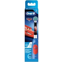 Oral B Cepillo Cars Eléctrico A Baterías  + 2 Pilas AA (Macia-Suave) 3+ Años