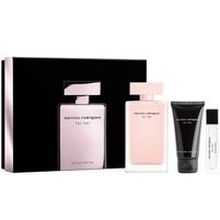 Narciso Rodriguez For Her EDP 100 ml + Body Lotion 50 ml + Mini Talla 10 ml!