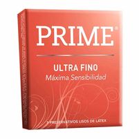 Prime Preservativos Ultra Fino Máxima Sensibilidad 3 Unidades